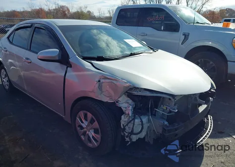 2015 Toyota Corolla L from USA, damaged, VIN 2T1BURHE5FC393610